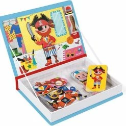 Janod Magnetibook - Verkleedfeest Jongens -Exporteren puzzels winkel 550x529