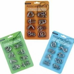 ICollection Metalen IQ Puzzels - 8 Stuks - Breinbrekers - Type 3/Oranje - Schoencadeau -Exporteren puzzels winkel 550x532 8