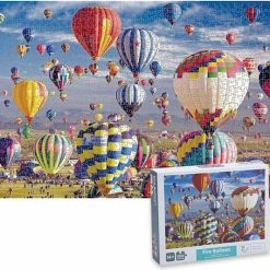 Happy Puzzle Puzzel Volwassenen 1000 Stukjes - Legpuzzels ''Vuurballon'' 50*70 Cm - Met Extra Voorbeeldposter - Museum Puzzel - Natuur - Dieren - Stad - Kunst - Hobby Speelgoed - Legpuzzels Volwassenen Kinderen- Puzzels -Exporteren puzzels winkel 550x533 9