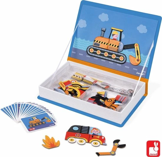 Janod Magnetibook - Racers 15 Janod Magnetibook - Racers - Afbeelding 13