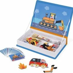 Janod Magnetibook - Racers 23 Janod Magnetibook - Racers -Exporteren puzzels winkel 550x536