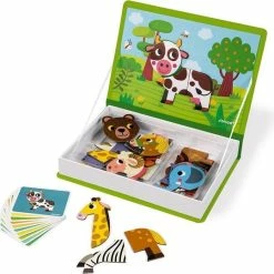 Janod Magnetibook - Dieren -Exporteren puzzels winkel 550x539