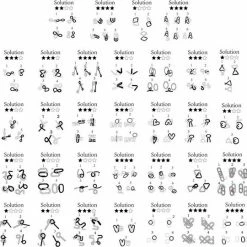 Enjoy Puzzles IQ Puzzels 3D - Metaal - 32 Stuks - Breinbrekers - Traktatie 17 Enjoy Puzzles IQ Puzzels 3D - Metaal - 32 Stuks - Breinbrekers - Traktatie -Exporteren puzzels winkel 550x540 9