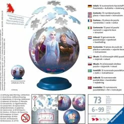 Ravensburger Disney Frozen 2 Puzzleball - 3D Puzzel - 72 Stukjes -Exporteren puzzels winkel 550x545 1