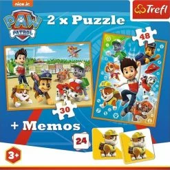 Trefl Paw Patrol 2-in-1 Puzzel - 30 En 48 Stukjes -Exporteren puzzels winkel 550x548 14