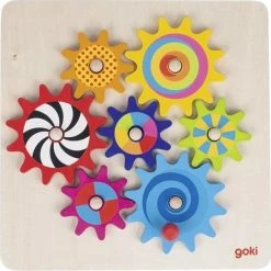 Goki Tandwiel Puzzel, 8dlg. -Exporteren puzzels winkel 550x549 40