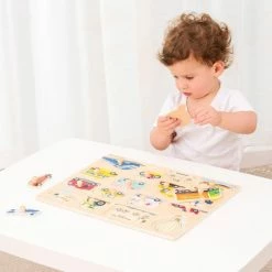 New Classic Toys Houten Legpuzzel Voertuigen - 16 Puzzelstukjes - FSC 100%-gecertificeerd Hout -Exporteren puzzels winkel 550x550 106