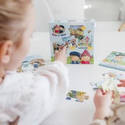 Bambolino Toys - Fien & Teun - 4 In 1 Puzzelset - 4+6+9+16 Stukjes - Kinderpuzzel - Leren Puzzelen - Educatief Speelgoed - Puzzel 3 Jaar En Ouder -Exporteren puzzels winkel 550x550 167