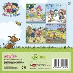 Bambolino Toys - Fien & Teun - 4 In 1 Puzzelset - 4+6+9+16 Stukjes - Kinderpuzzel - Leren Puzzelen - Educatief Speelgoed - Puzzel 3 Jaar En Ouder -Exporteren puzzels winkel 550x550 169