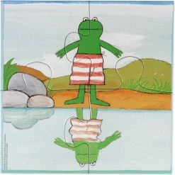 Bambolino Toys - Kikker 4 In 1 Puzzel Set - 4+6+9+16 Stukjes - Kinderpuzzel - Leren Puzzelen - Educatief Peuter Speelgoed -Exporteren puzzels winkel 550x550 176