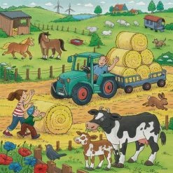 Ravensburger Puzzel Boerderij - 3x49 Stukjes - Kinderpuzzel -Exporteren puzzels winkel 550x550 189