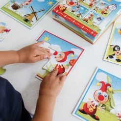 Bambolino Toys - Jokie 4 In 1 Puzzel - 4x6x9x16 Stukjes - Efteling - Kinderpuzzel - Leren Puzzelen - Educatief Peuter Speelgoed - Puzzel 3 Jaar En Ouder -Exporteren puzzels winkel 550x550 222