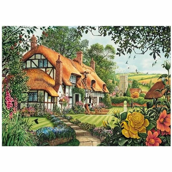 Falcon Puzzel The Woodland Cottage - Legpuzzel - 2 X 1000 Stukjes 8 Falcon Puzzel The Woodland Cottage - Legpuzzel - 2 X 1000 Stukjes - Afbeelding 6