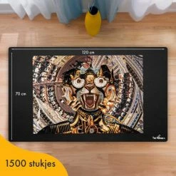 The Friendly. The Friendly Puzzelmat 1500 Stukjes Voor Legpuzzel - Puzzel Opbergsysteem & Puzzelkleed Oprolbaar - Puzzelplaat - Puzzelbord - Portapuzzle De Luxe Puzzelkoffer - Puzzelmap 1500 Stukjes - 70x120cm -Exporteren puzzels winkel 550x550 274