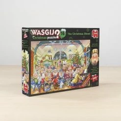 Wasgij Christmas 16 De Kerstshow! Puzzel - 2 X 1000 Stukjes -Exporteren puzzels winkel 550x550 286
