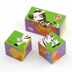 Vigatoys Viga Toys - Vormenpuzzel Blokken Safari -Exporteren puzzels winkel 550x550 292