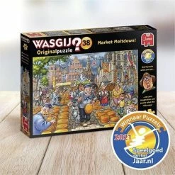 Wasgij Original 38 Kaasalarm Puzzel - 1000 Stukjes -Exporteren puzzels winkel 550x550 32