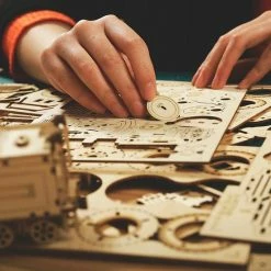 Robotime Modelbouwpakket Army Jeep 18,9 Cm Hout 369-delig -Exporteren puzzels winkel 550x550 407