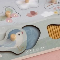 Little Dutch Voelpuzzel Flowers & Butterflies FSC -Exporteren puzzels winkel 550x550 41