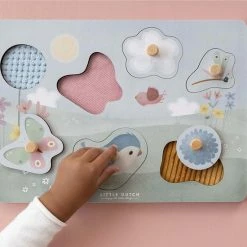 Little Dutch Voelpuzzel Flowers & Butterflies FSC -Exporteren puzzels winkel 550x550 42