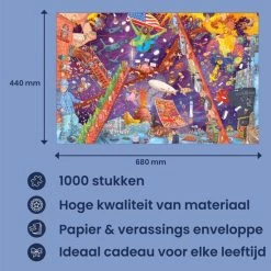 Puzzle In A Bag - 2021 - Puzzel 1000 Stukjes 15 Puzzle In A Bag - 2021 - Puzzel 1000 Stukjes -Exporteren puzzels winkel 550x550 447