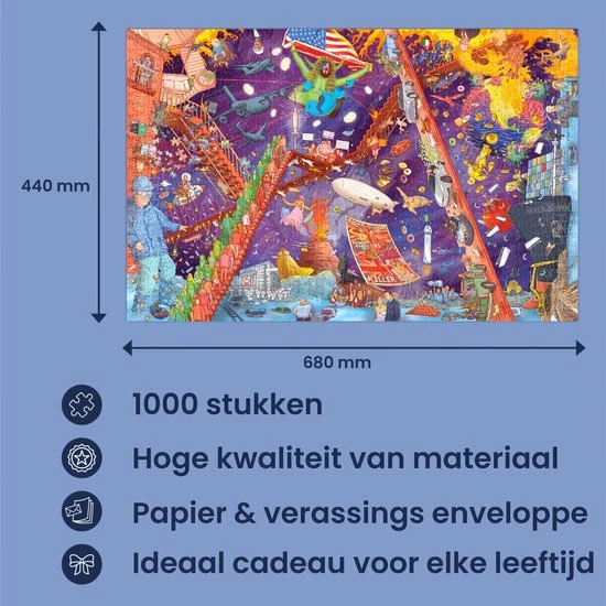 Puzzle In A Bag - 2021 - Puzzel 1000 Stukjes 8 Puzzle In A Bag - 2021 - Puzzel 1000 Stukjes - Afbeelding 6