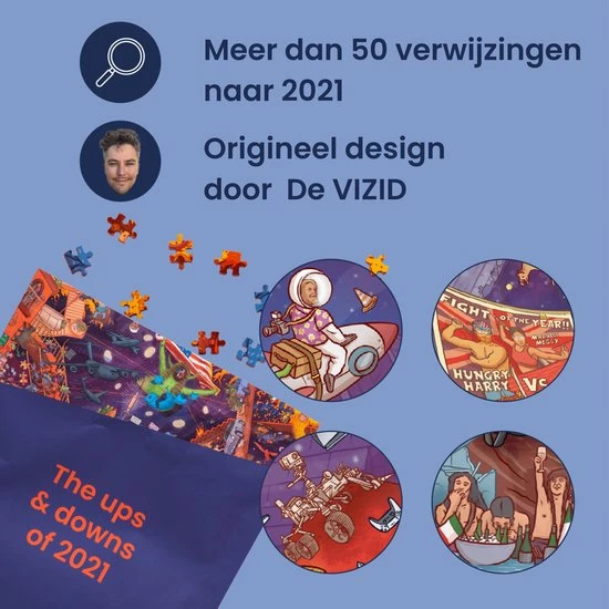 Puzzle In A Bag - 2021 - Puzzel 1000 Stukjes 9 Puzzle In A Bag - 2021 - Puzzel 1000 Stukjes - Afbeelding 7