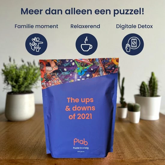 Puzzle In A Bag - 2021 - Puzzel 1000 Stukjes 10 Puzzle In A Bag - 2021 - Puzzel 1000 Stukjes - Afbeelding 8
