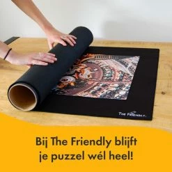 The Friendly. The Friendly Puzzelmat 1000 Stukjes Voor Legpuzzel Puzzelplaat - Puzzel Opbergsysteem - Portapuzzle De Luxe - Puzzelmap 1000 Stukjes - Puzzelkoffer - Puzzelrol - 60x100cm -Exporteren puzzels winkel 550x550 509