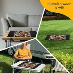 The Friendly. The Friendly Puzzelmat 1000 Stukjes Voor Legpuzzel Puzzelplaat - Puzzel Opbergsysteem - Portapuzzle De Luxe - Puzzelmap 1000 Stukjes - Puzzelkoffer - Puzzelrol - 60x100cm -Exporteren puzzels winkel 550x550 512