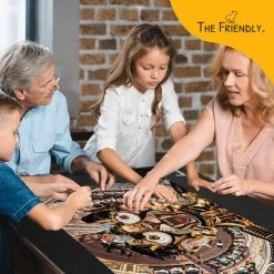 The Friendly. The Friendly Puzzelmat 1000 Stukjes Voor Legpuzzel Puzzelplaat - Puzzel Opbergsysteem - Portapuzzle De Luxe - Puzzelmap 1000 Stukjes - Puzzelkoffer - Puzzelrol - 60x100cm -Exporteren puzzels winkel 550x550 516