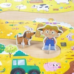 Goula Vormenpuzzel Boerderij Junior Hout - 17 Stukjes -Exporteren puzzels winkel 550x550 79