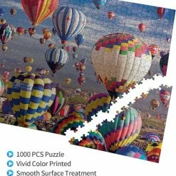 Happy Puzzle Puzzel Volwassenen 1000 Stukjes - Legpuzzels ''Vuurballon'' 50*70 Cm - Met Extra Voorbeeldposter - Museum Puzzel - Natuur - Dieren - Stad - Kunst - Hobby Speelgoed - Legpuzzels Volwassenen Kinderen- Puzzels -Exporteren puzzels winkel 550x554 6