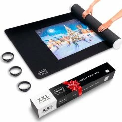 Qualico 3000 - XXL Puzzelmat Neopreen - Antislip - De Portapuzzle Die Echt Werkt - Tot En Met 3000 Stukjes - 95 X 150 Cm