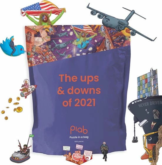 Puzzle In A Bag - 2021 - Puzzel 1000 Stukjes 3 Puzzle In A Bag - 2021 - Puzzel 1000 Stukjes