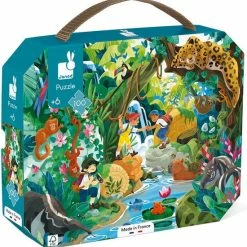 Janod Koffer Puzzel 100st - Inca -Exporteren puzzels winkel 550x563 2