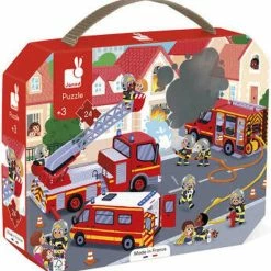 Janod Puzzel - De Brandweer