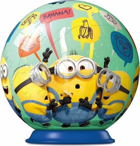 Ravensburger Minions 2 Puzzleball - 3D Puzzel - 72 Stukjes 5 Ravensburger Minions 2 Puzzleball - 3D Puzzel - 72 Stukjes - Afbeelding 3