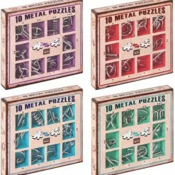 Eureka - Eureka! 10 Metalen Puzzels Rode Editie -Exporteren puzzels winkel 550x577 3