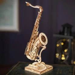 Robotime 3D Houten Puzzel Muziekinstrument Saxophone, TG309, 8,5x7x23cm - 6946785116793 -Exporteren puzzels winkel 550x578 16
