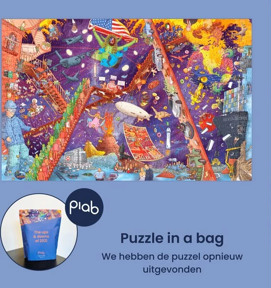 Puzzle In A Bag - 2021 - Puzzel 1000 Stukjes 5 Puzzle In A Bag - 2021 - Puzzel 1000 Stukjes - Afbeelding 3