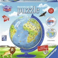 Ravensburger XXL Kinder Globe (Engels) - 3D Puzzel - 180 Stukjes -Exporteren puzzels winkel 550x590 2
