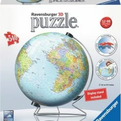 Ravensburger 3D Puzzel De Aarde (Engels)- 3D Puzzel - 540 Stukjes -Exporteren puzzels winkel 550x592 2