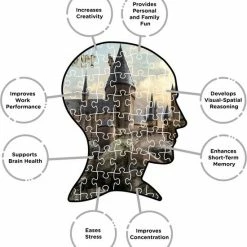 Aquarius Harry Potter - Hogwarts / Zweinstein Jigsaw Puzzle / Puzzel -Exporteren puzzels winkel 550x595 5