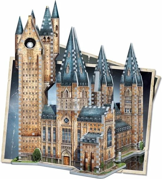 Hogwarts Astronomy Tower - Wrebbit 3D Puzzel - Harry Potter - 875 Stukjes 9 Hogwarts Astronomy Tower - Wrebbit 3D Puzzel - Harry Potter - 875 Stukjes - Afbeelding 7
