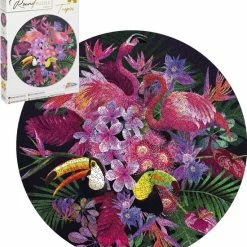 Grafix Voordeelpack 4x Puzzel 1000 Stukjes Volwassenen | Verschillende Ronde Puzzels | Diameter 68 CM | Legpuzzel -Exporteren puzzels winkel 550x611