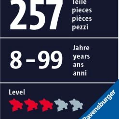 Ravensburger Kerst Gingerbread House Night Edition - 3D Puzzel Gebouw - 216 Stukjes -Exporteren puzzels winkel 550x618 2