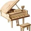 Robotime 3D Houten Puzzel Muziekinstrument Grand Piano, TG402 - Overig -Exporteren puzzels winkel 550x633 1