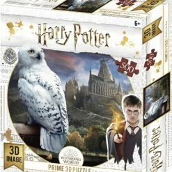 Tucker's Fun Factory TFF Harry Potter Prime 3D Puzzel Hedwig 500 Pieces NIEUW
