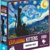 Exploding Kittens Mrowwwy Night - Puzzel - 1000 Stukjes -Exporteren puzzels winkel 550x644 2